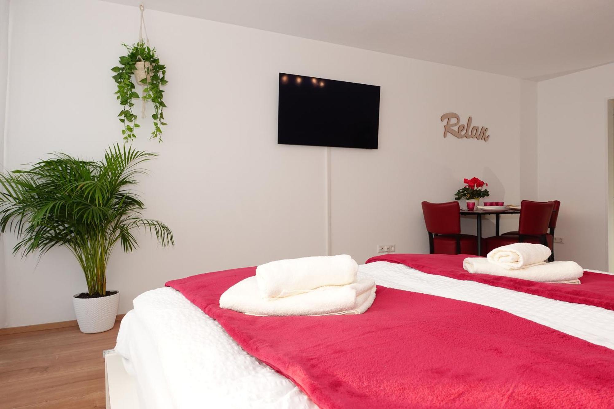Relax-Red Mit Pool Und Sauna Scheidegg Bagian luar foto