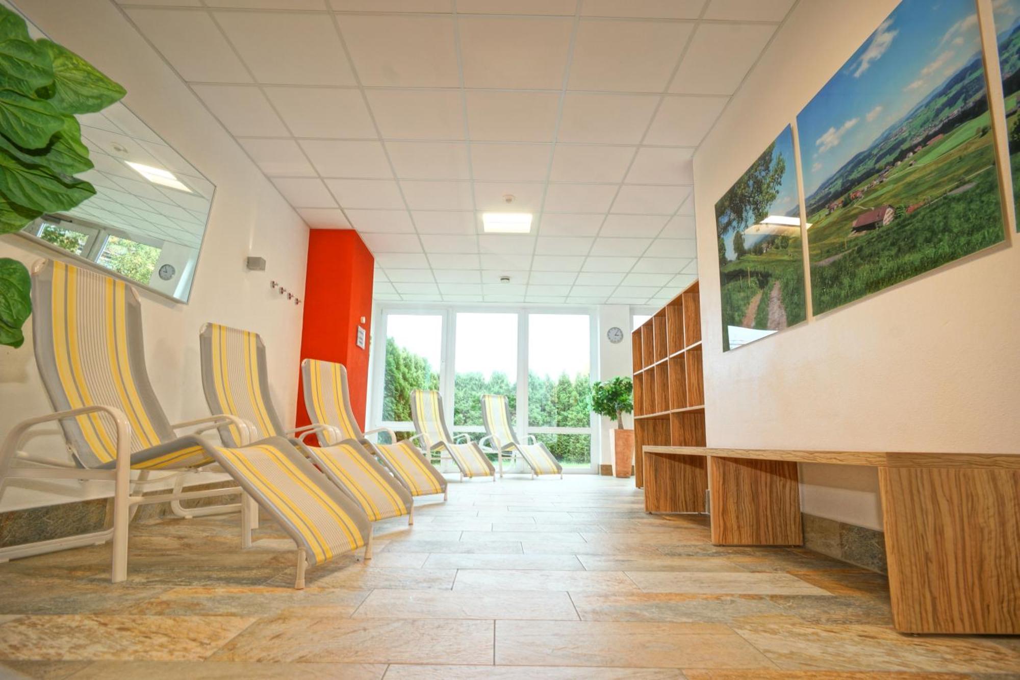 Relax-Red Mit Pool Und Sauna Scheidegg Bagian luar foto